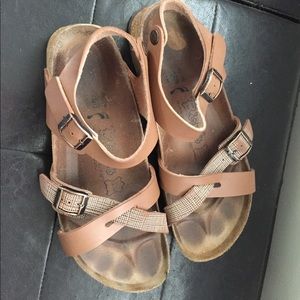 Birki’s Brown Tan Sandal 40